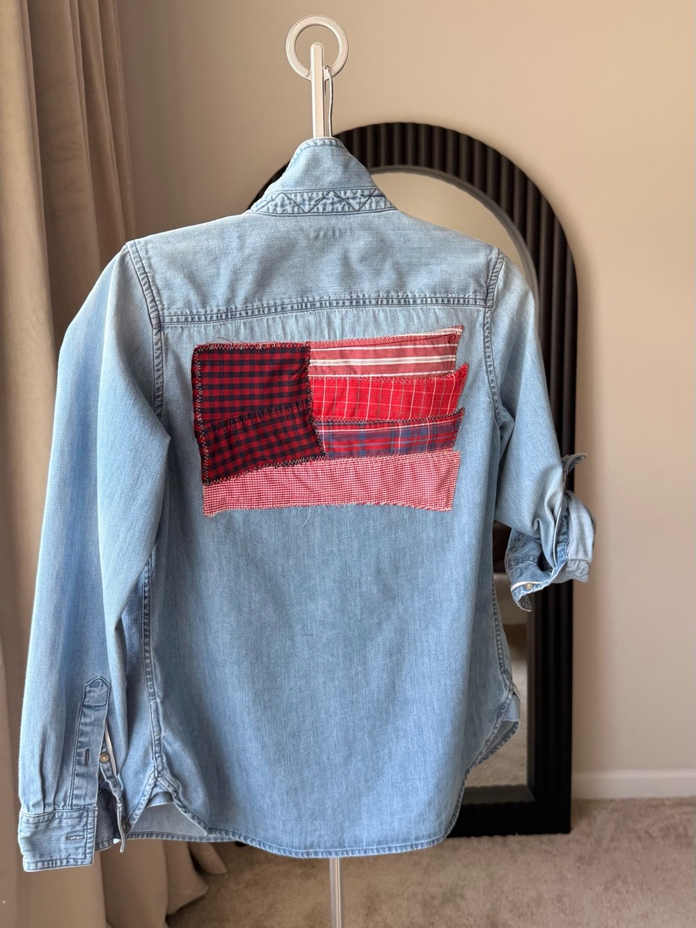 Reloved Upcycle ♻️ LLBean Americana Patriotic Preppy Style